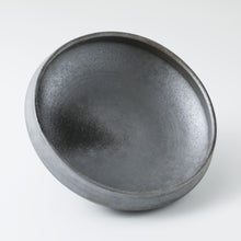 Load image into Gallery viewer, Minoyaki Series Round Ikebana Flower Vase - Sumi