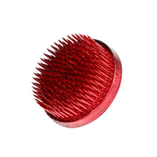 Load image into Gallery viewer, Red Round Brass Ikebana Kenzan Flower Pin Frog