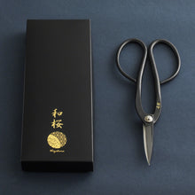 Load image into Gallery viewer, Yasugi Ashinaga Bonsai Scissors with Packaging