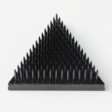 Load image into Gallery viewer, Front shot of a Triangle Black Kenzan