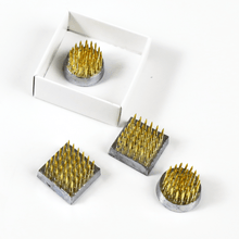 Load image into Gallery viewer, 4PCS of 1"(24mm) Mini Ikebana Kenzan - Wazakura Japan