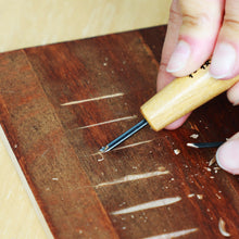Laden Sie das Bild in den Galerie-Viewer, Round Gouge Carving Chisel - Wazakura Japan