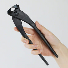Load image into Gallery viewer, Hand Forged Kuikiri End-Cutting Nipper Pliers 8.25"(210mm) - Wazakura Japan