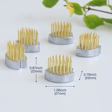Load image into Gallery viewer, 5PCS Sakura Blossom Ikebana Kenzan, Made in Japan - Petal Shaped Flower Holders for Floral Arrangements - Wazakura Japan
