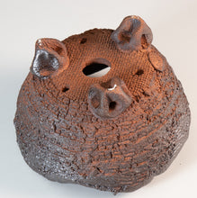 Laden Sie das Bild in den Galerie-Viewer, [ Shigaraki-Serie ] Rustikale Bonsaischale in Halbmondform 160 mm
