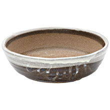 Load image into Gallery viewer, [ Shigaraki Series ] White Stripe Glazed Bonsai Pot 8.2" (210 mm) - Wazakura Japan
