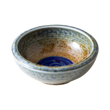Load image into Gallery viewer, [ Minoyaki Series ] Small Ikebana Vase Round 5"(128mm) Brown and Blue - Wazakura Japan
