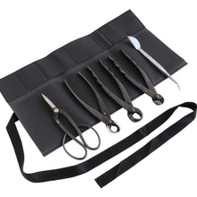 Load image into Gallery viewer, 5PCS Bonsai Tool Kit [ Ashinaga Scissors + 3 Cutters + Tweezers] - Wazakura Japan
