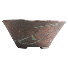 Load image into Gallery viewer, [ Tokoname Series ] Rustic Tatara Bonsai Pot 6.3"(160 mm) - Wazakura Japan
