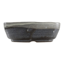 Load image into Gallery viewer, [ Shigaraki Series ] White Stripe Glazed Bonsai Pot 6.6" (170 mm) - Wazakura Japan
