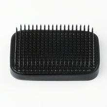 將圖片載入圖庫檢視器 3.2 x 2.2" (83x58mm) Long Rectangular Black Ikebana Kenzan - Wazakura Japan
