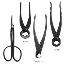 Laden Sie das Bild in den Galerie-Viewer, 6PCS Bonsai Professional Tool Kit [ Twig Scissors + 5 Cutters ] - Wazakura Japan
