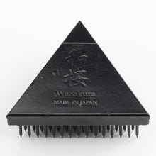 Load image into Gallery viewer, Back of the  Black Triangle Kenzan
