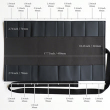 Load image into Gallery viewer, Bonsai Tool Roll Case with 16 Pockets - Wazakura Japan
