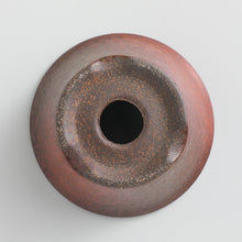 Load image into Gallery viewer, [ Banko Series ] Small Rounded Bonsai Pot 4.3" (110mm) Red Clay - Wazakura Japan
