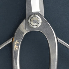 Laden Sie das Bild in den Galerie-Viewer, Stainless Yasugi Steel Traditional Bonsai Scissors 7"(180mm) - Wazakura Japan
