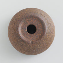 Load image into Gallery viewer, [ Banko Series ] Small Bonsai Pot Bowl 3.8" (100mm) Brown and Black - Wazakura Japan
