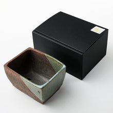 Laden Sie das Bild in den Galerie-Viewer, [ Tokoname Series ] Rectangular Glazed Bonsai Pot 5.3"(135 mm) - Wazakura Japan
