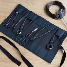 Load image into Gallery viewer, Bonsai Tool Roll Case with 16 Pockets - Wazakura Japan
