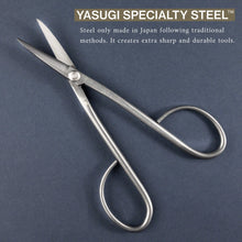Load image into Gallery viewer, Stainless Yasugi Steel Made in Japan Twig Bonsai Scissors 8.27" - Wazakura Japan
