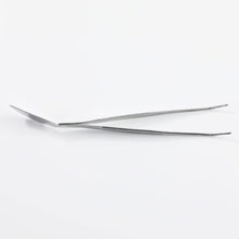 Load image into Gallery viewer, Bonsai Curved Tip Tweezer with Spatula 8-1/4"(210mm) - Wazakura Japan
