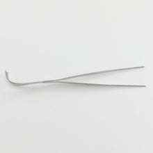 Laden Sie das Bild in den Galerie-Viewer, Bonsai Curved Tip Tweezer with Rake 8.6"(220mm) - Wazakura Japan
