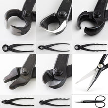 Laden Sie das Bild in den Galerie-Viewer, 6PCS Bonsai Professional Tool Kit [ Twig Scissors + 5 Cutters ] - Wazakura Japan
