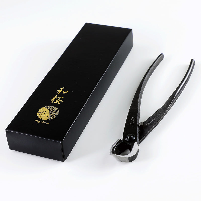 2PCS Japanese Bonsai Essential Tool Set [ Yasugi Steel Satsuki Scissors + Concave Cutter ] - Wazakura Japan