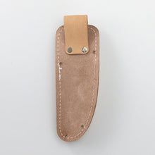 Load image into Gallery viewer, back view of the Leather Holster for Pruning Shears with Belt Loop
