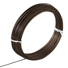 Load image into Gallery viewer, Brown Aluminum Bonsai Training Wire 150g, 1mm - 6mm - Wazakura Japan
